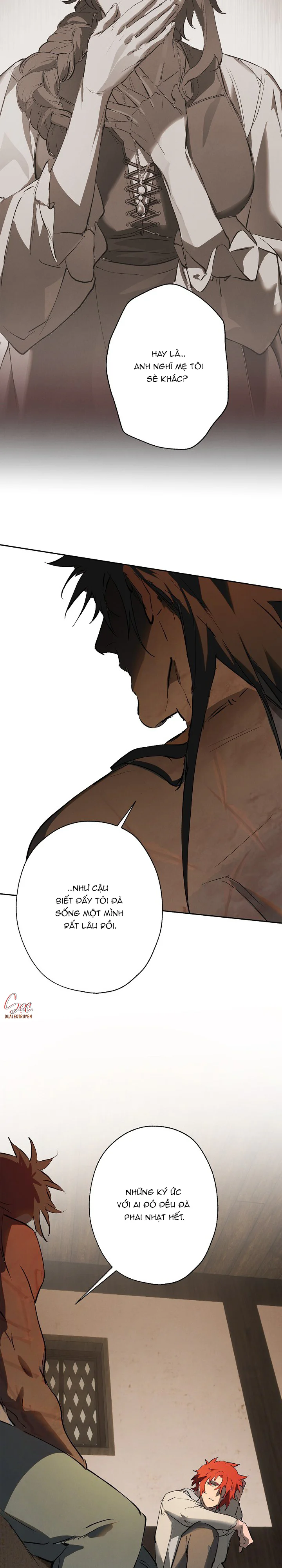 LỜI NGUYỀN MÀU ĐỎ CỦA HIỆP SĨ Chapter 6 Trang 39