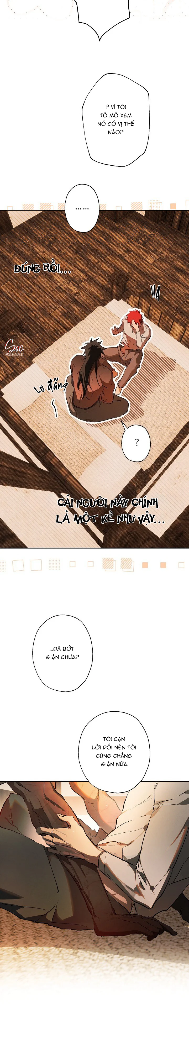 LỜI NGUYỀN MÀU ĐỎ CỦA HIỆP SĨ Chapter 7 Trang 11