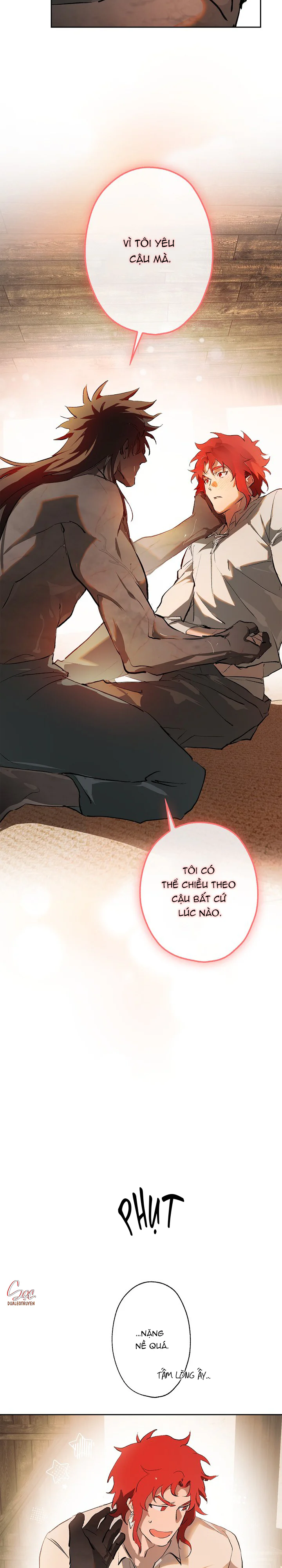 LỜI NGUYỀN MÀU ĐỎ CỦA HIỆP SĨ Chapter 7 Trang 14