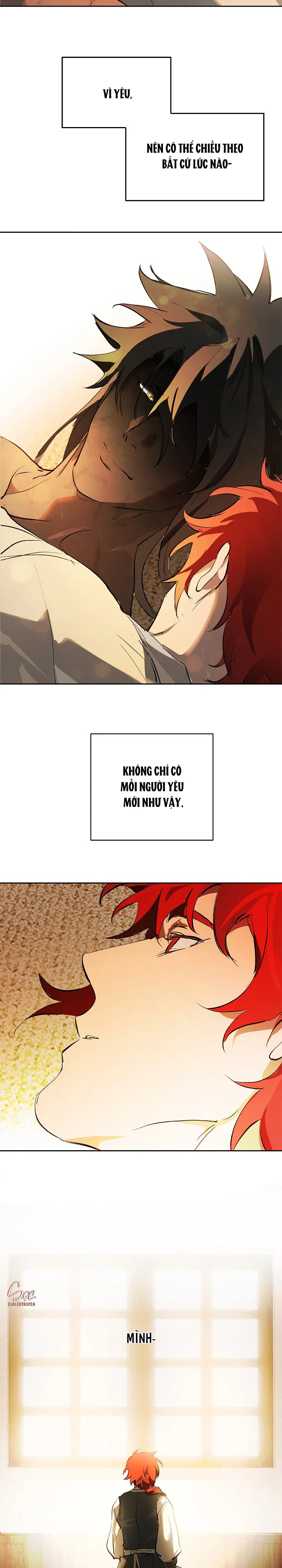 LỜI NGUYỀN MÀU ĐỎ CỦA HIỆP SĨ Chapter 7 Trang 34