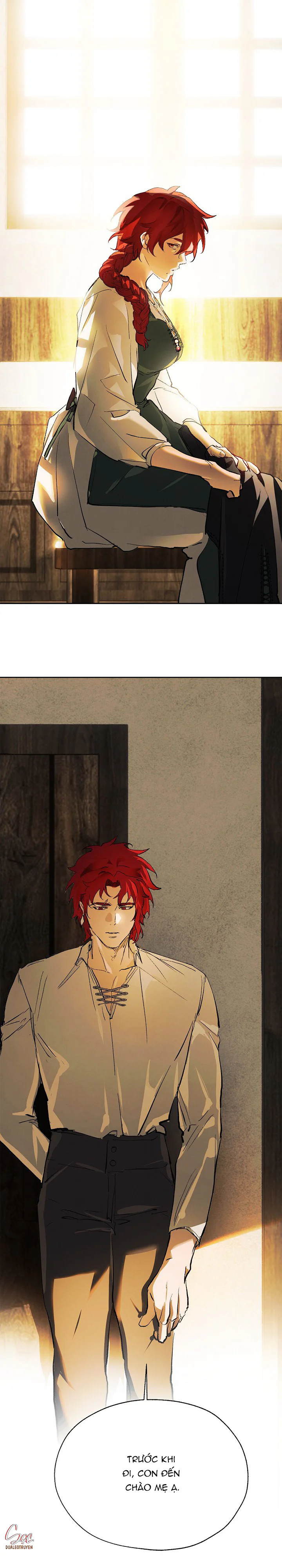 LỜI NGUYỀN MÀU ĐỎ CỦA HIỆP SĨ Chapter 8 Trang 4