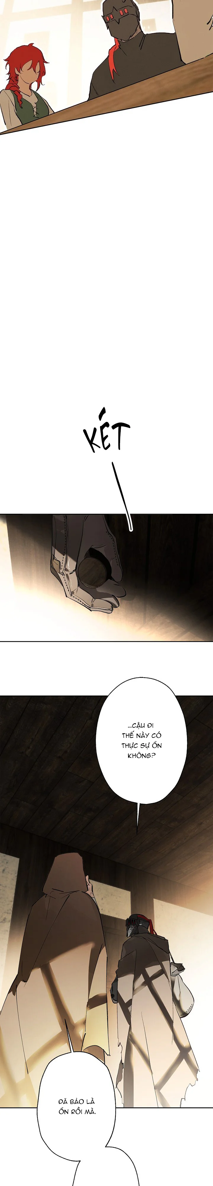 LỜI NGUYỀN MÀU ĐỎ CỦA HIỆP SĨ Chapter 8 Trang 9