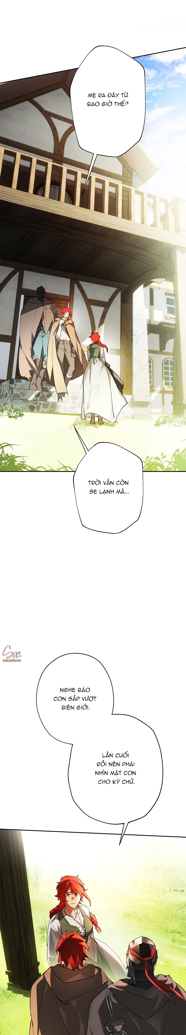 LỜI NGUYỀN MÀU ĐỎ CỦA HIỆP SĨ Chapter 8 Trang 14