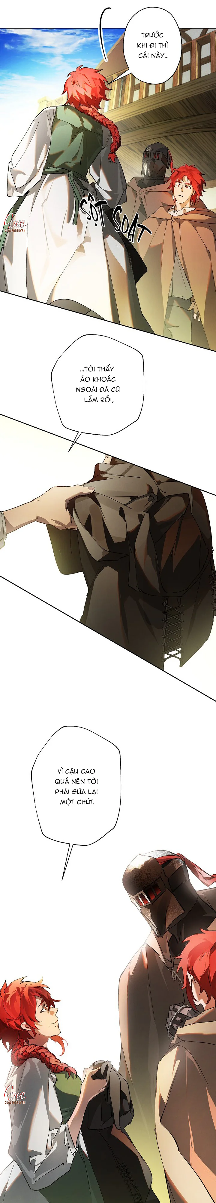 LỜI NGUYỀN MÀU ĐỎ CỦA HIỆP SĨ Chapter 8 Trang 16