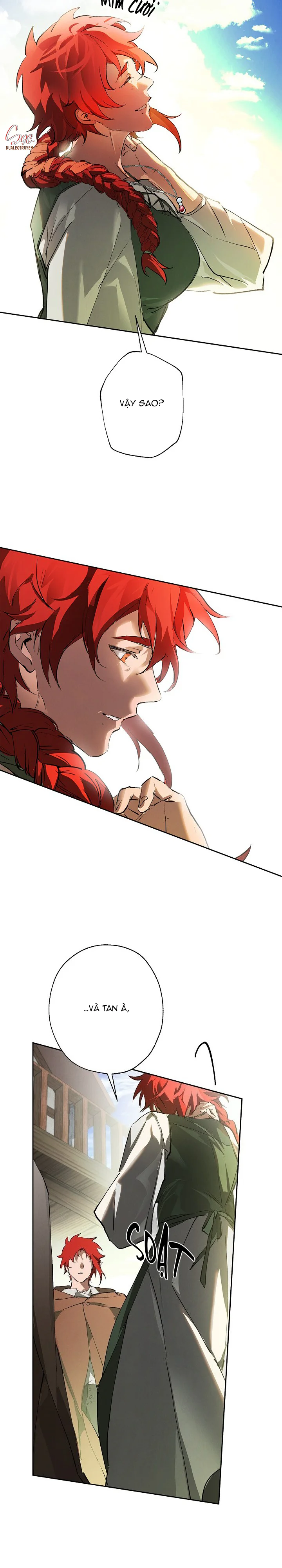 LỜI NGUYỀN MÀU ĐỎ CỦA HIỆP SĨ Chapter 8 Trang 18