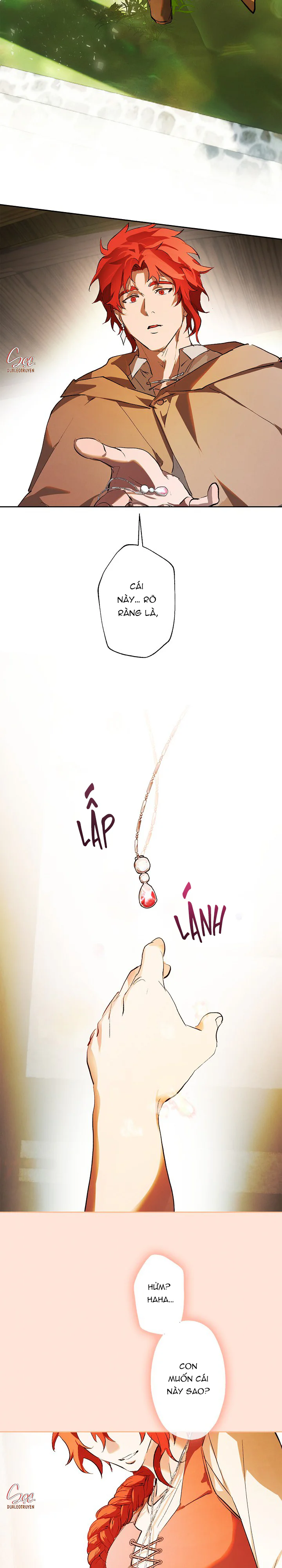 LỜI NGUYỀN MÀU ĐỎ CỦA HIỆP SĨ Chapter 8 Trang 21