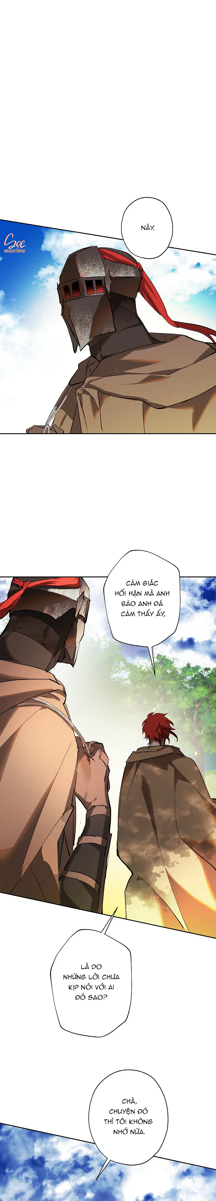 LỜI NGUYỀN MÀU ĐỎ CỦA HIỆP SĨ Chapter 8 Trang 28