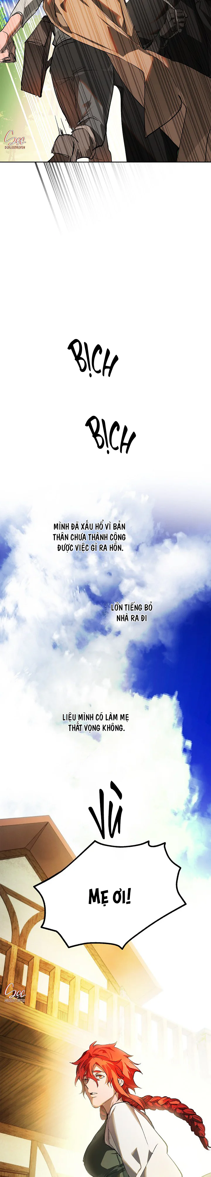 LỜI NGUYỀN MÀU ĐỎ CỦA HIỆP SĨ Chapter 8 Trang 31