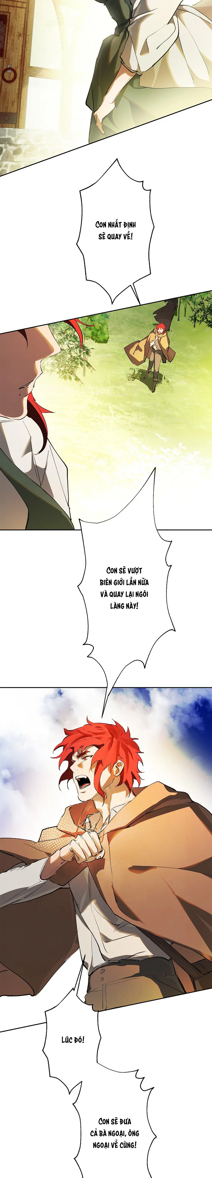 LỜI NGUYỀN MÀU ĐỎ CỦA HIỆP SĨ Chapter 8 Trang 32