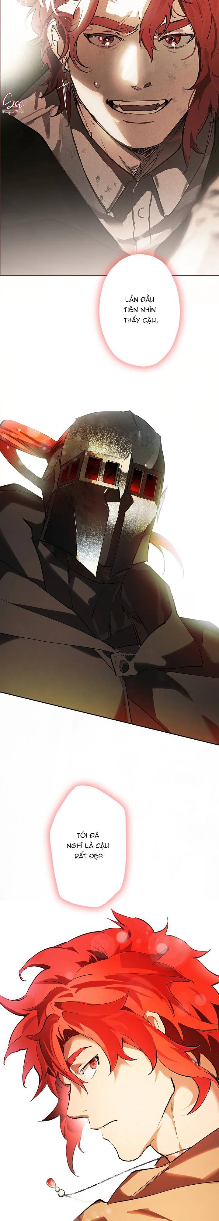 LỜI NGUYỀN MÀU ĐỎ CỦA HIỆP SĨ Chapter 8 Trang 38
