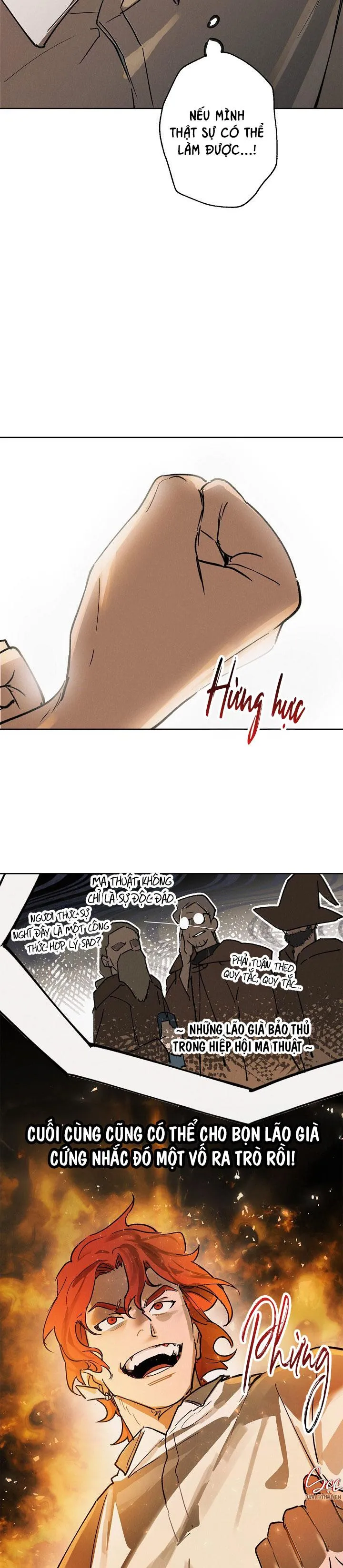 LỜI NGUYỀN MÀU ĐỎ CỦA HIỆP SĨ Chapter 1 Trang 3