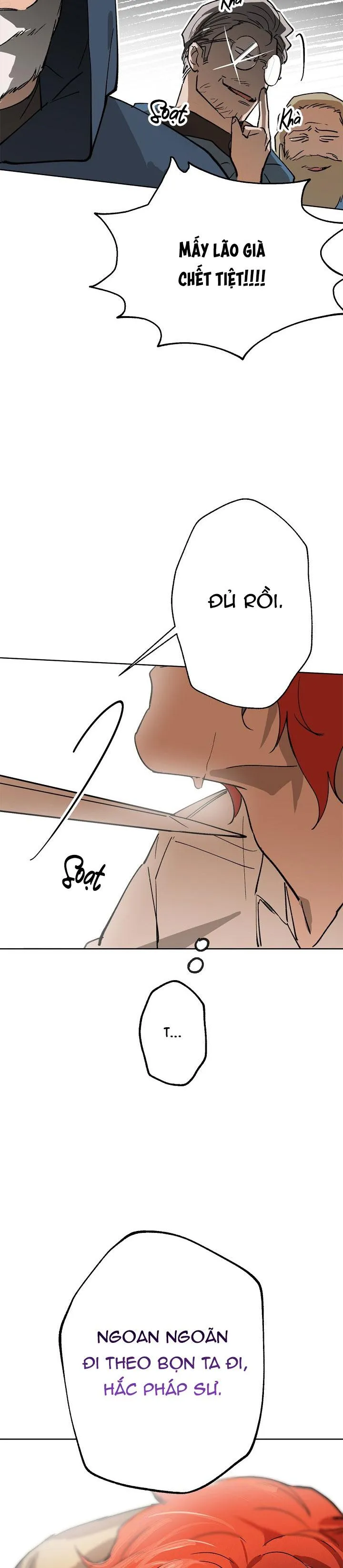 LỜI NGUYỀN MÀU ĐỎ CỦA HIỆP SĨ Chapter 1 Trang 8