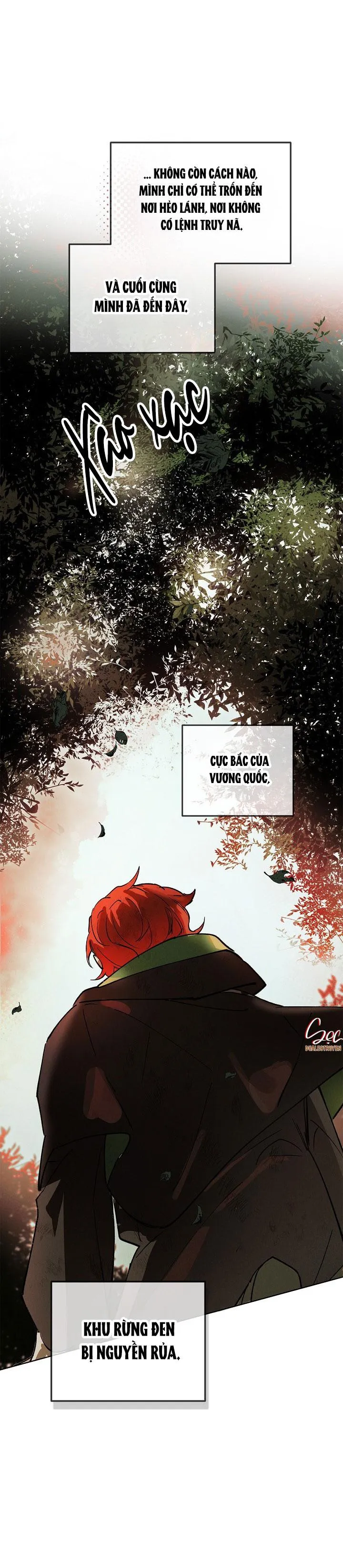 LỜI NGUYỀN MÀU ĐỎ CỦA HIỆP SĨ Chapter 1 Trang 12