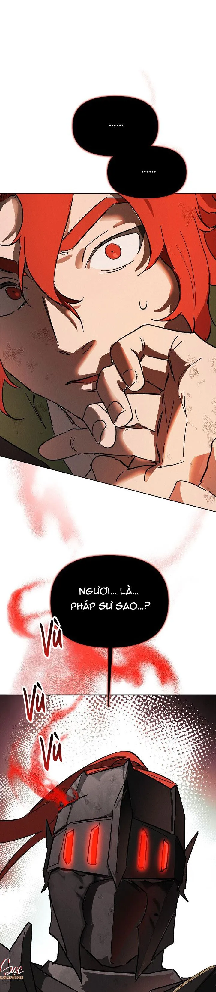 LỜI NGUYỀN MÀU ĐỎ CỦA HIỆP SĨ Chapter 1 Trang 19