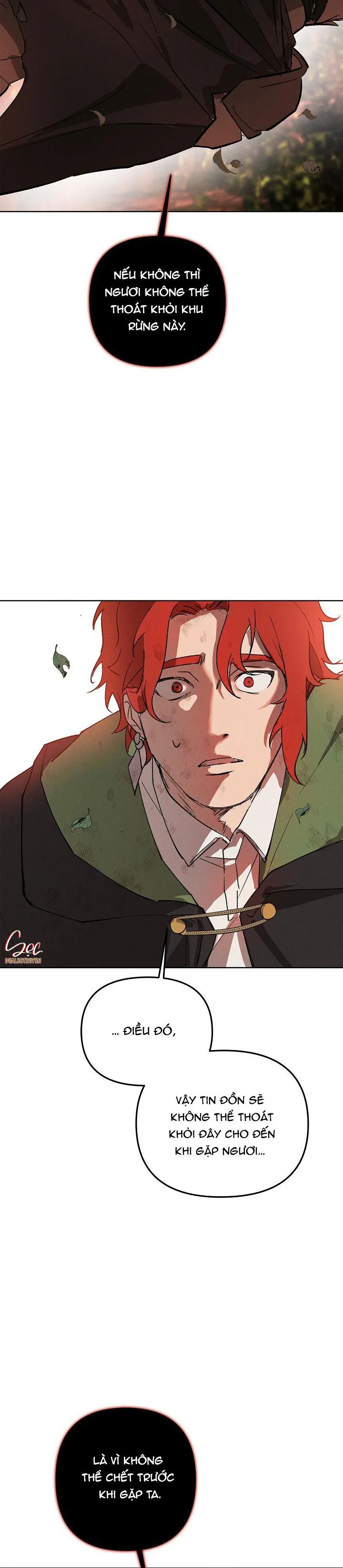 LỜI NGUYỀN MÀU ĐỎ CỦA HIỆP SĨ Chapter 1 Trang 23