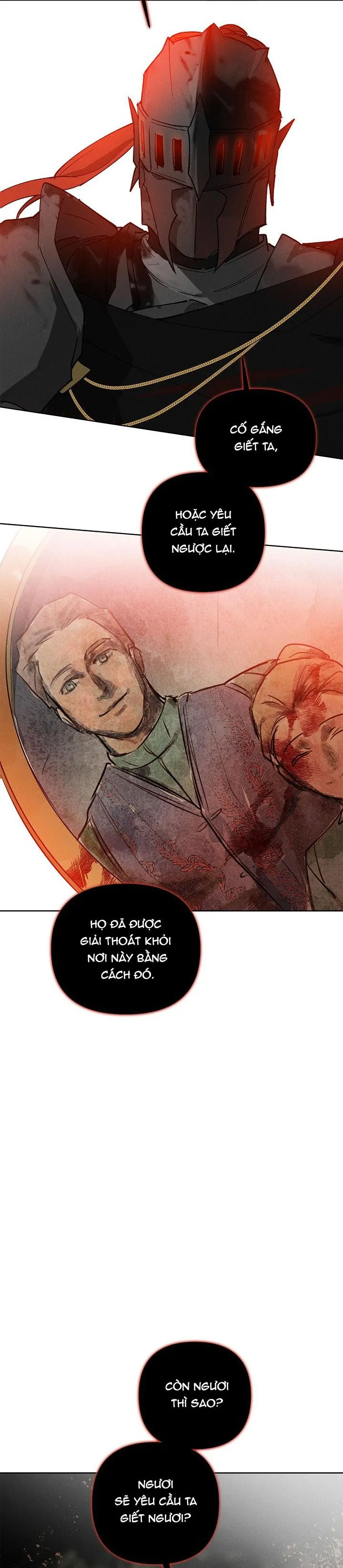 LỜI NGUYỀN MÀU ĐỎ CỦA HIỆP SĨ Chapter 1 Trang 24