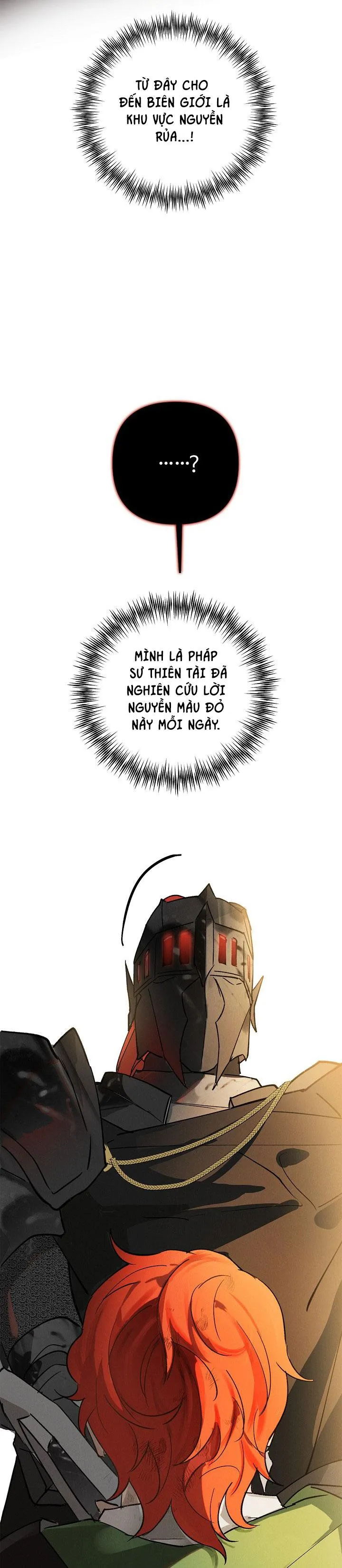 LỜI NGUYỀN MÀU ĐỎ CỦA HIỆP SĨ Chapter 1 Trang 30