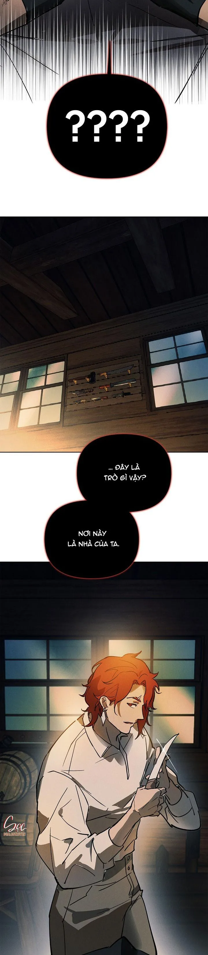 LỜI NGUYỀN MÀU ĐỎ CỦA HIỆP SĨ Chapter 1 Trang 33