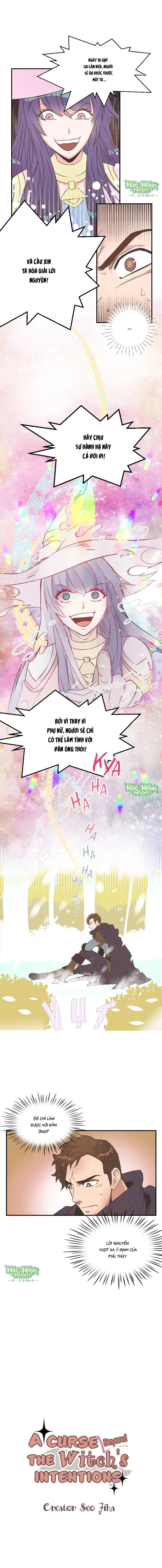 Lời nguyền vượt ngoài ý định của phù thủy Chapter 1 Trang 6