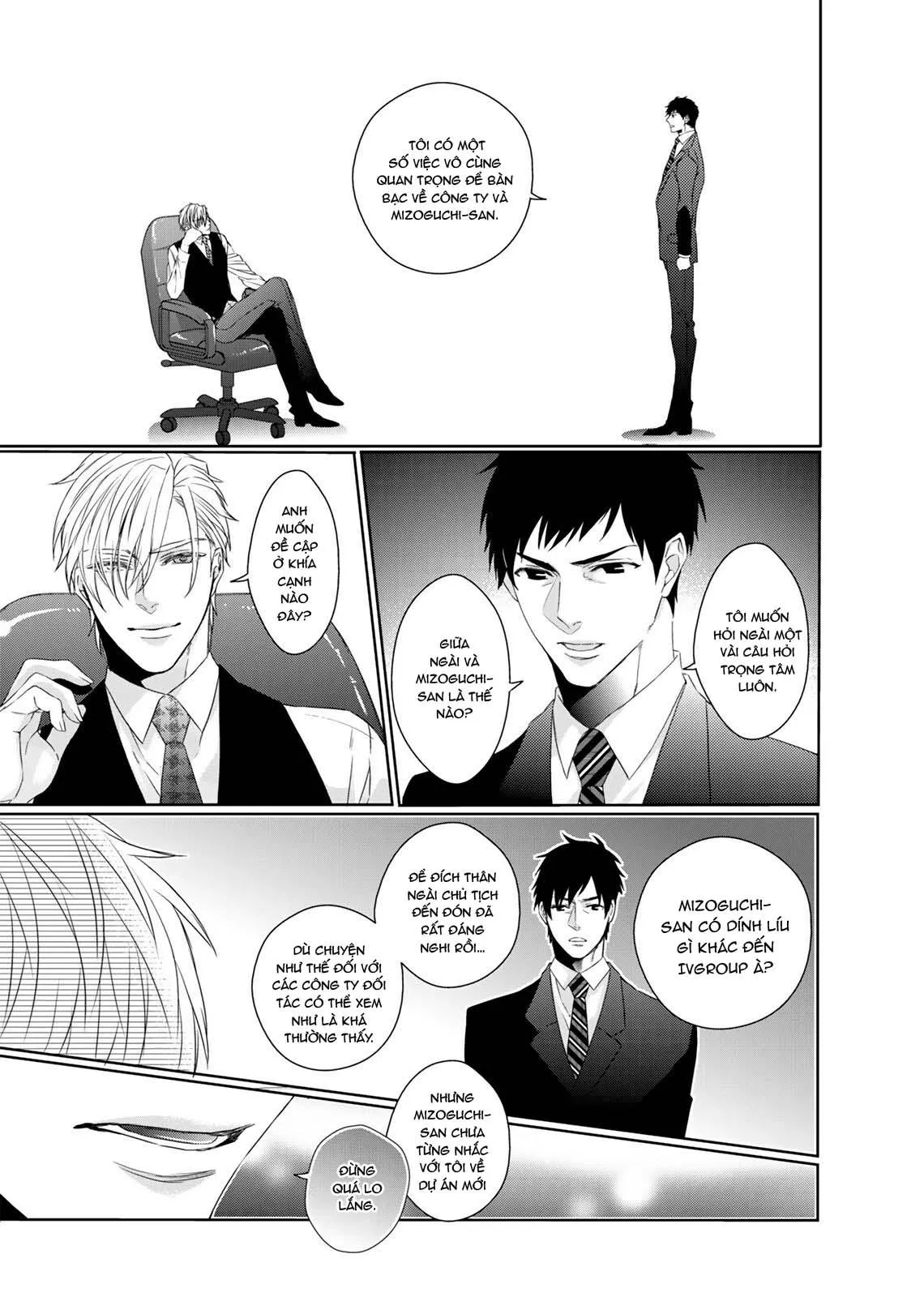 Lời nói dối và tình thế tiến thoái lưỡng nan của ngài sói. Chapter 3 Trang 11