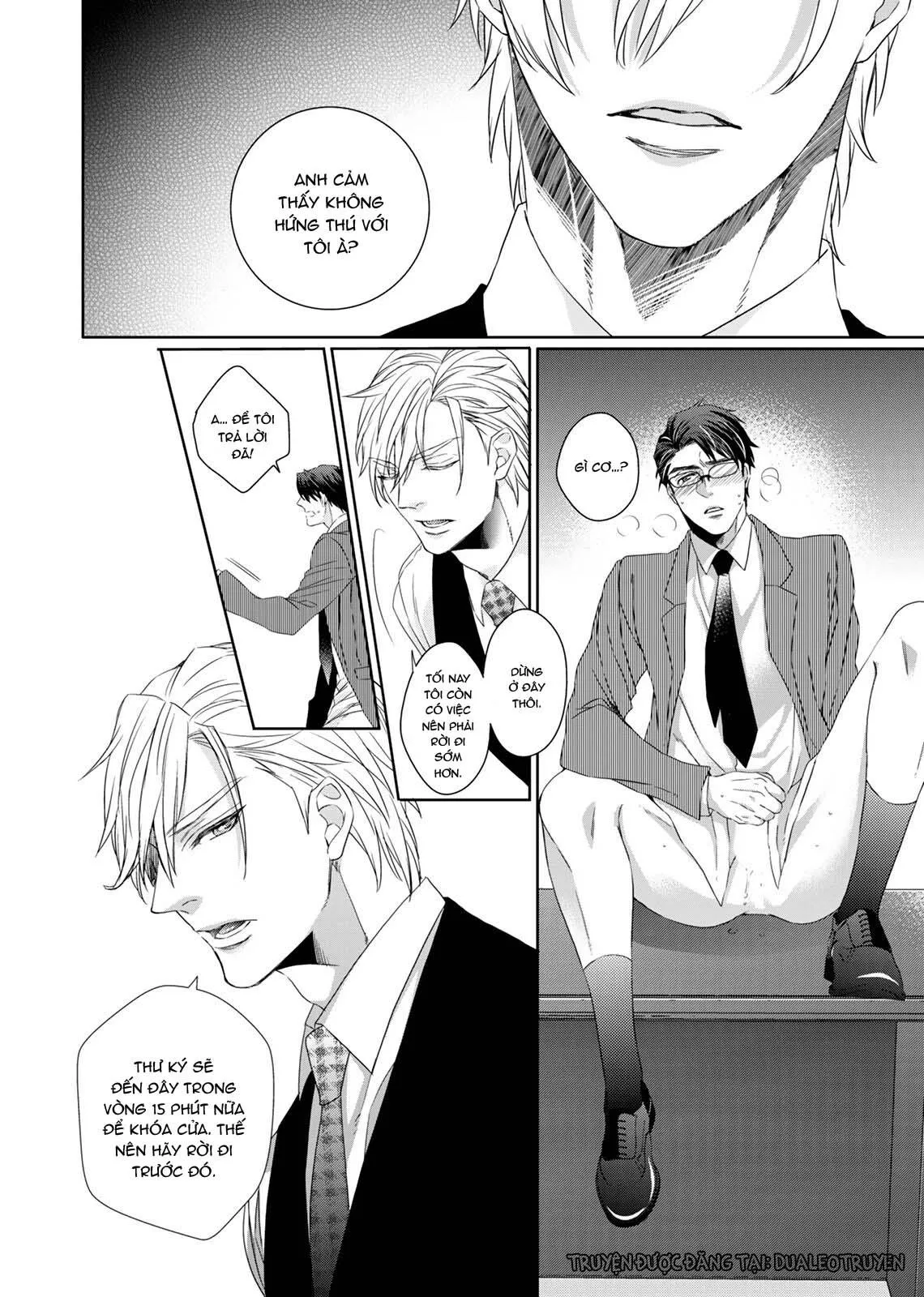 Lời nói dối và tình thế tiến thoái lưỡng nan của ngài sói. Chapter 3 Trang 22