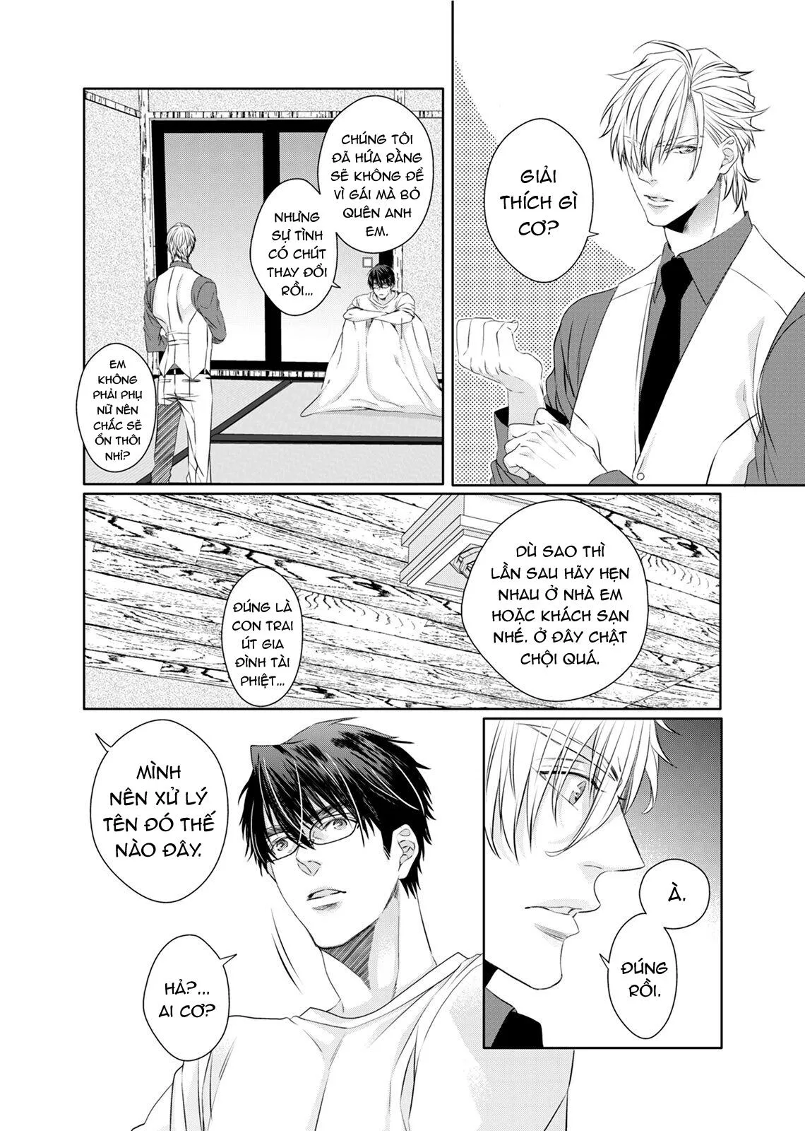 Lời nói dối và tình thế tiến thoái lưỡng nan của ngài sói. Chapter 5 Trang 43