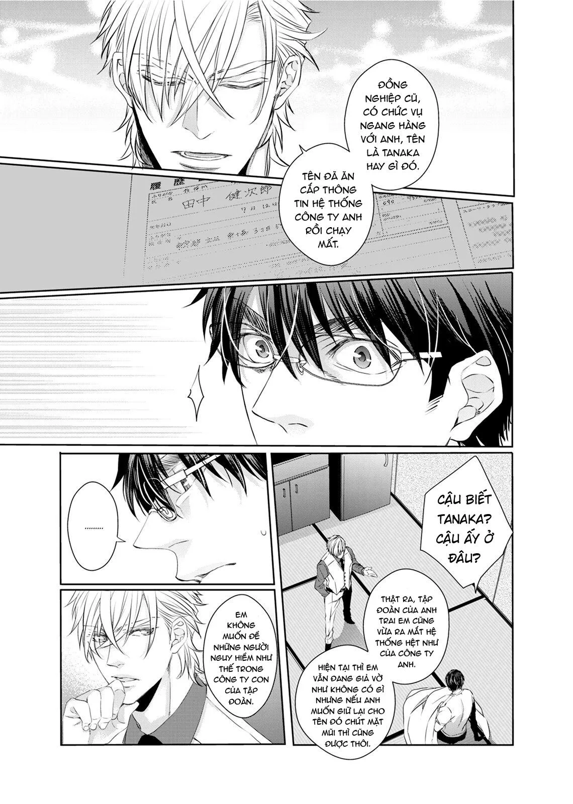 Lời nói dối và tình thế tiến thoái lưỡng nan của ngài sói. Chapter 5 Trang 44