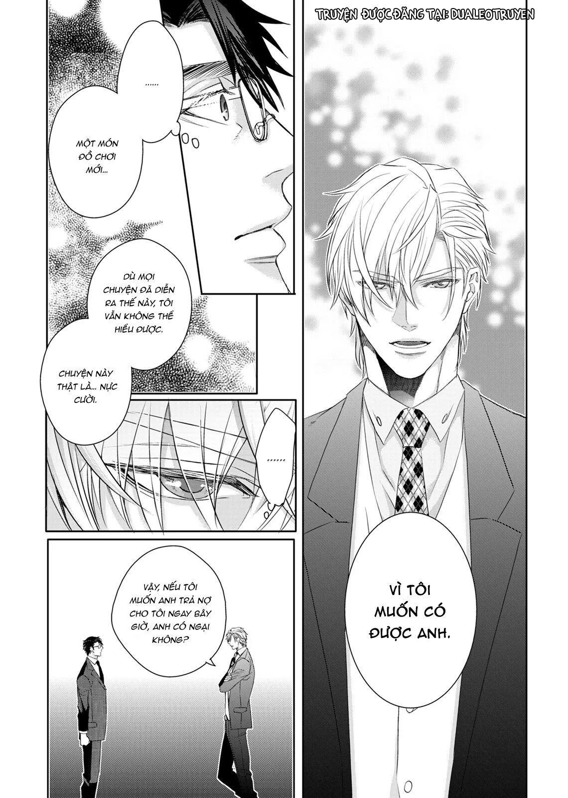 Lời nói dối và tình thế tiến thoái lưỡng nan của ngài sói. Chapter 1 Trang 38