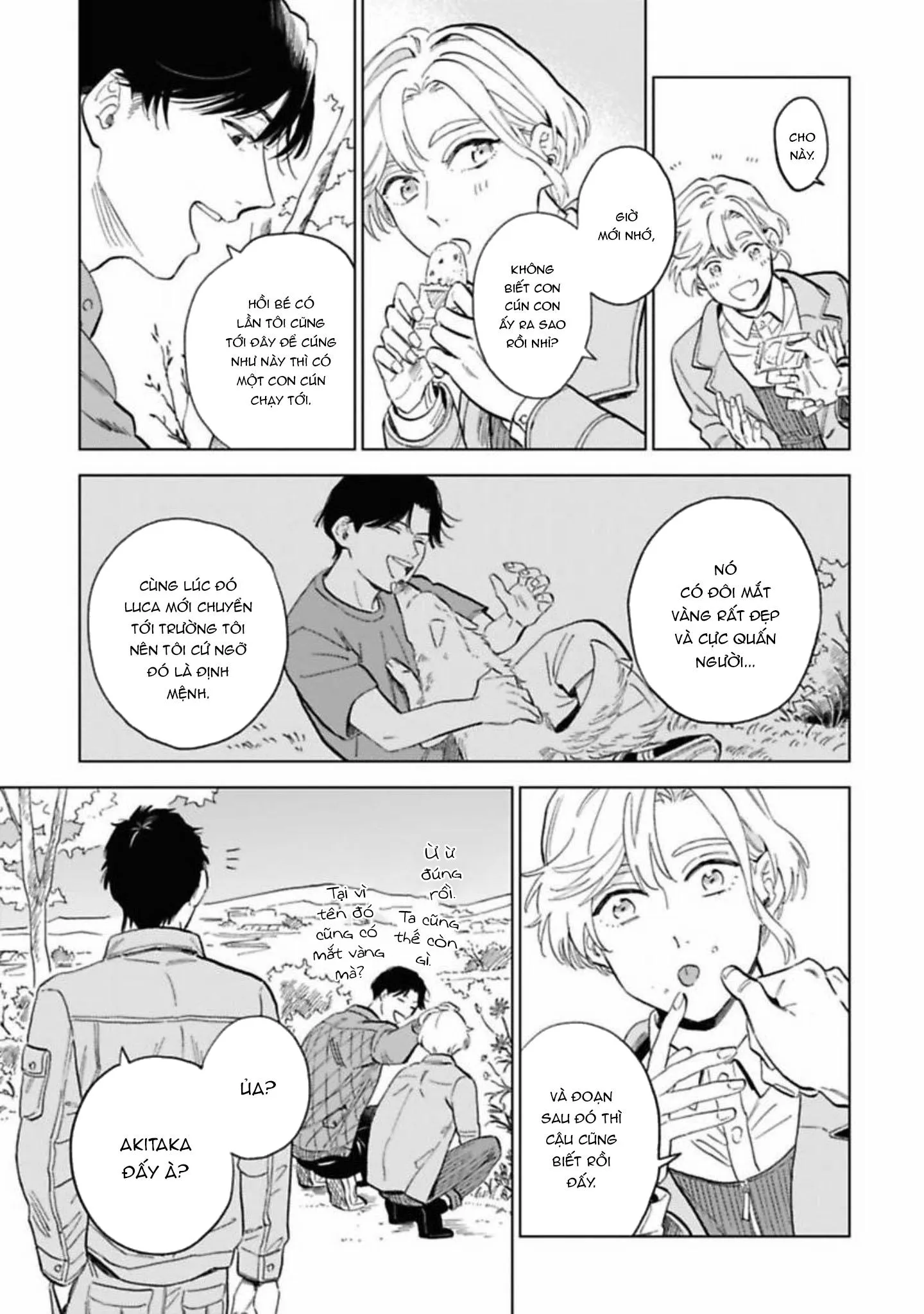 Lời Tỏ Tình Của Chú Sói Chapter 4 Trang 21