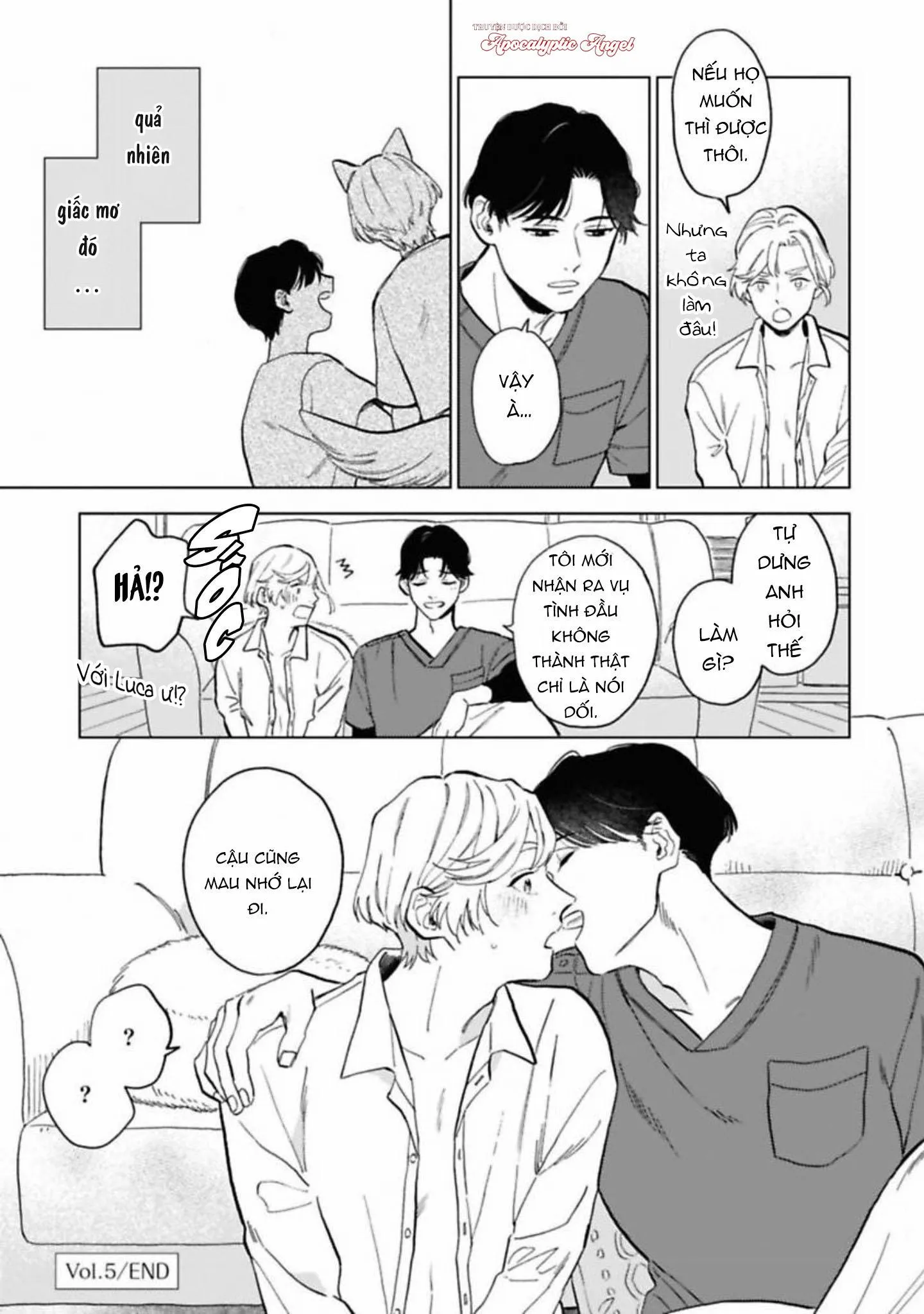 Lời Tỏ Tình Của Chú Sói Chapter 5 Trang 31