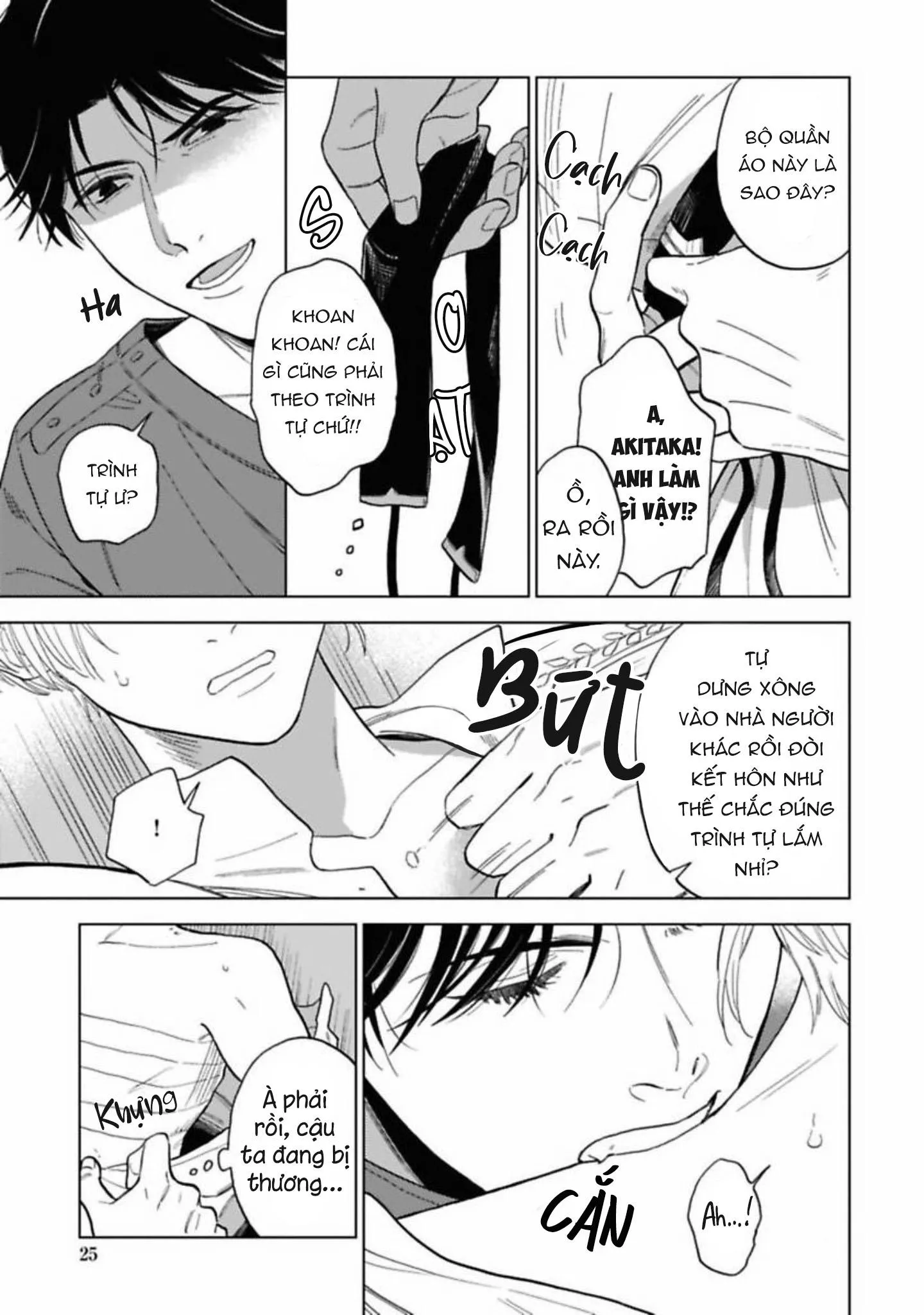 Lời Tỏ Tình Của Chú Sói Chapter 1 Trang 25