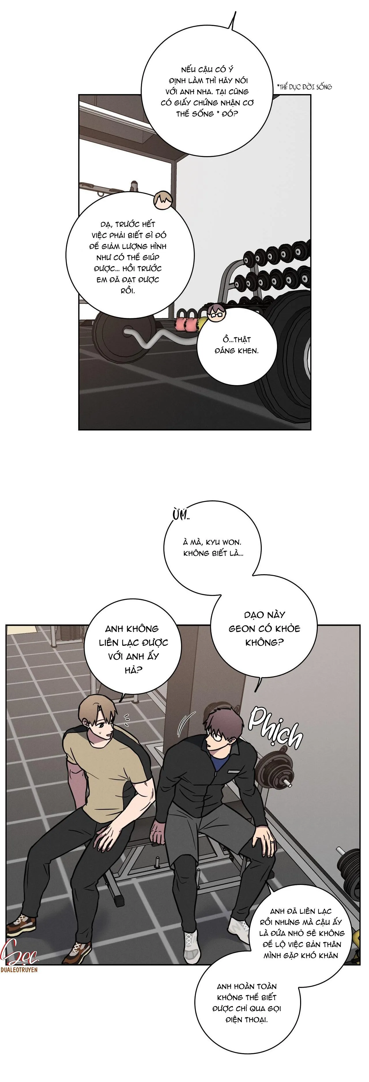 LOVE GYM Chapter 23 Trang 12