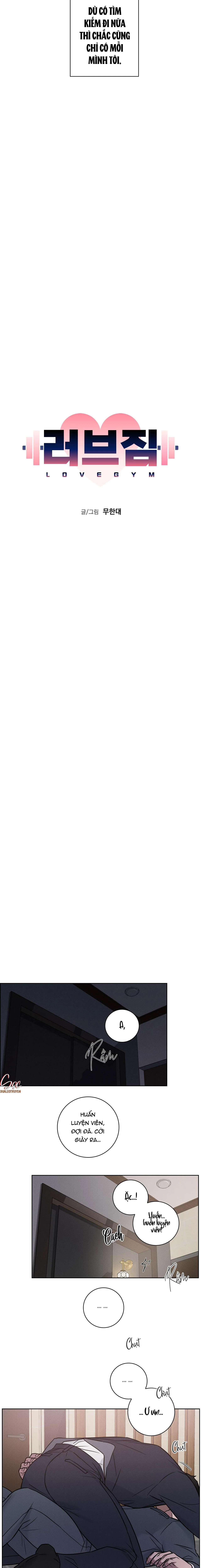 LOVE GYM Chapter 31 Trang 3