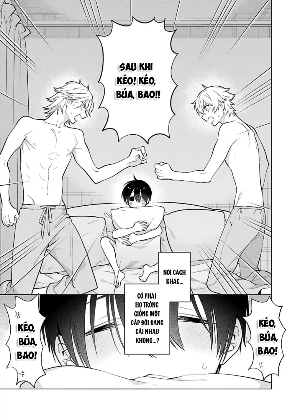 Lý Do Khiến Một Kẻ Hướng Nội Như Tôi Được Cặp Song Sinh Yêu Thương Chapter 6 Trang 3