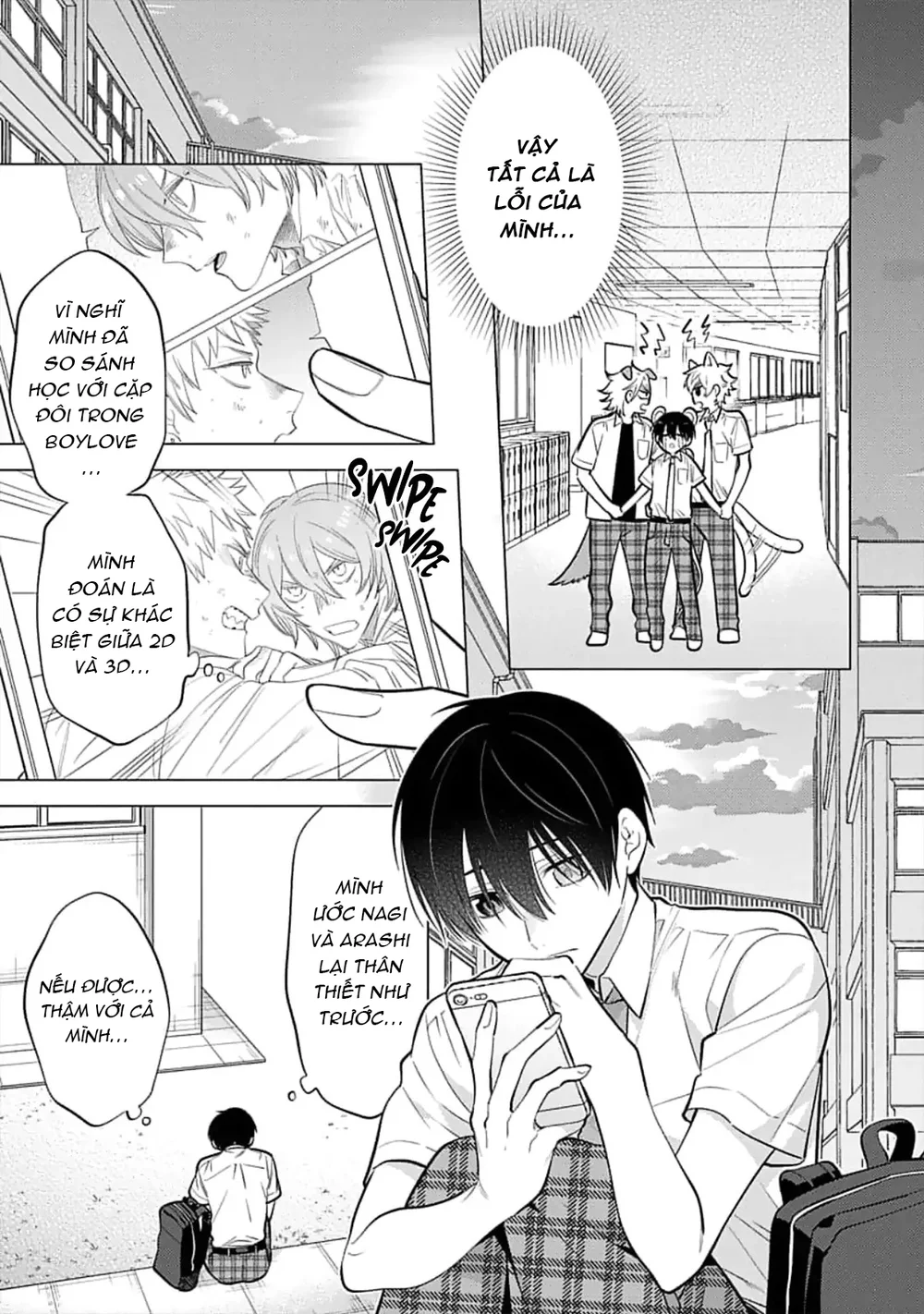 Lý Do Khiến Một Kẻ Hướng Nội Như Tôi Được Cặp Song Sinh Yêu Thương Chapter 6 Trang 13