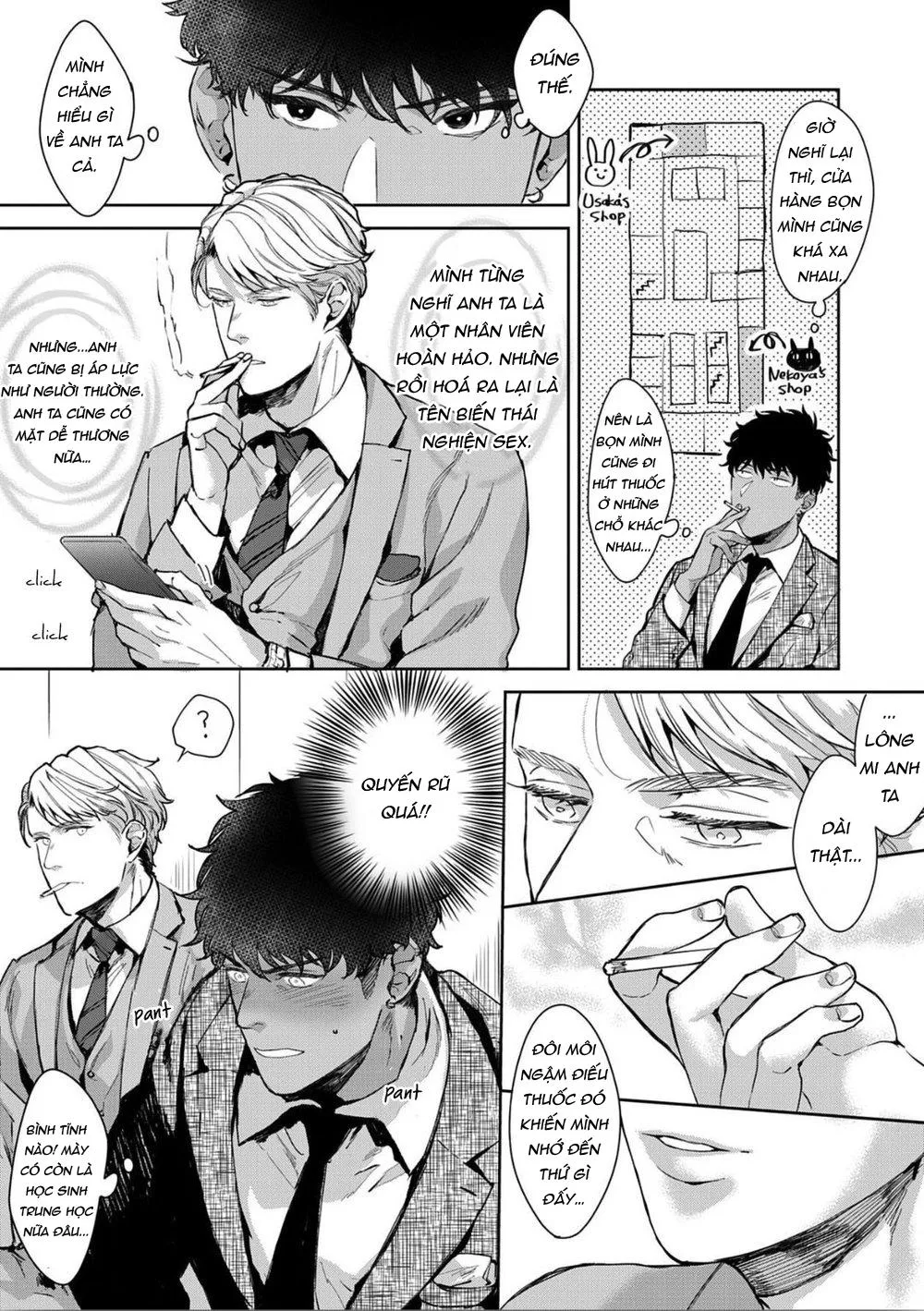 Ma nơ canh dâm dục Chapter 3 Trang 8