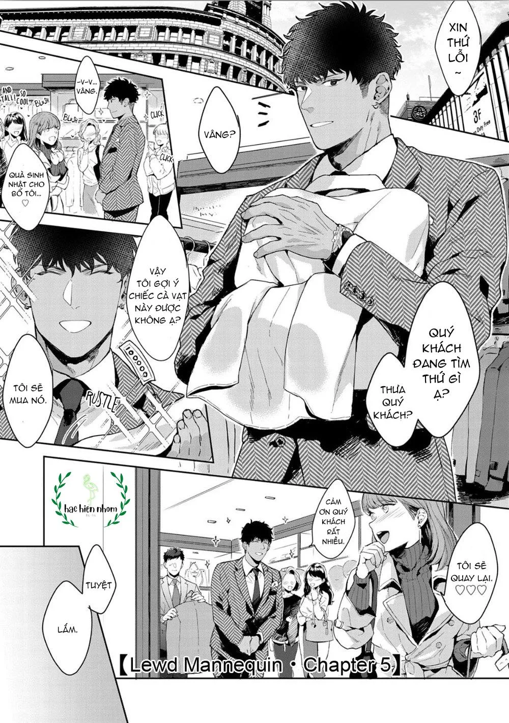 Ma nơ canh dâm dục Chapter 5 Trang 4