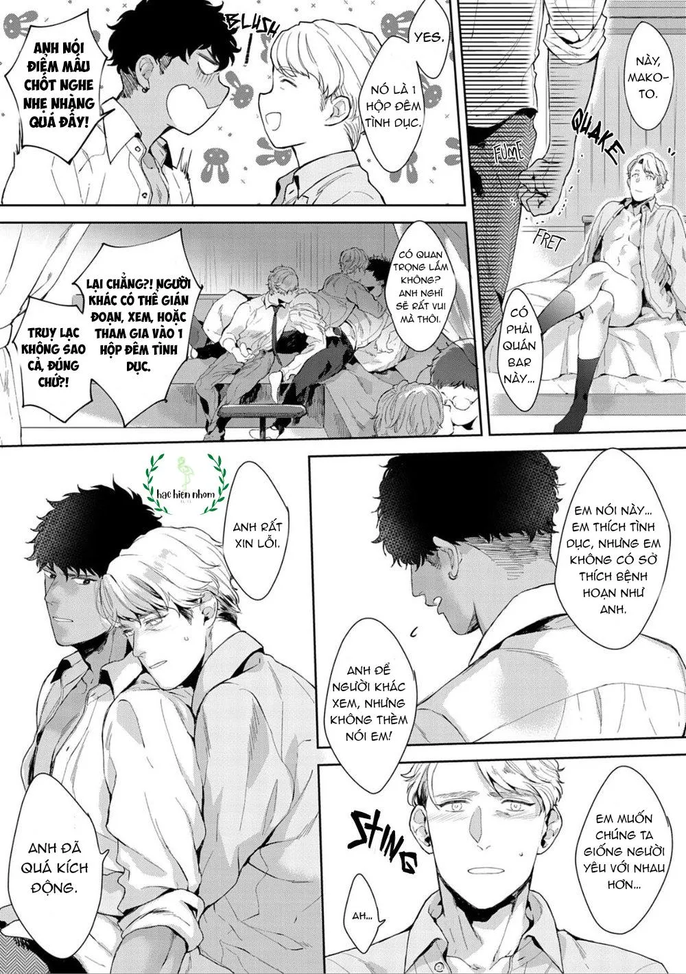 Ma nơ canh dâm dục Chapter 5 Trang 22