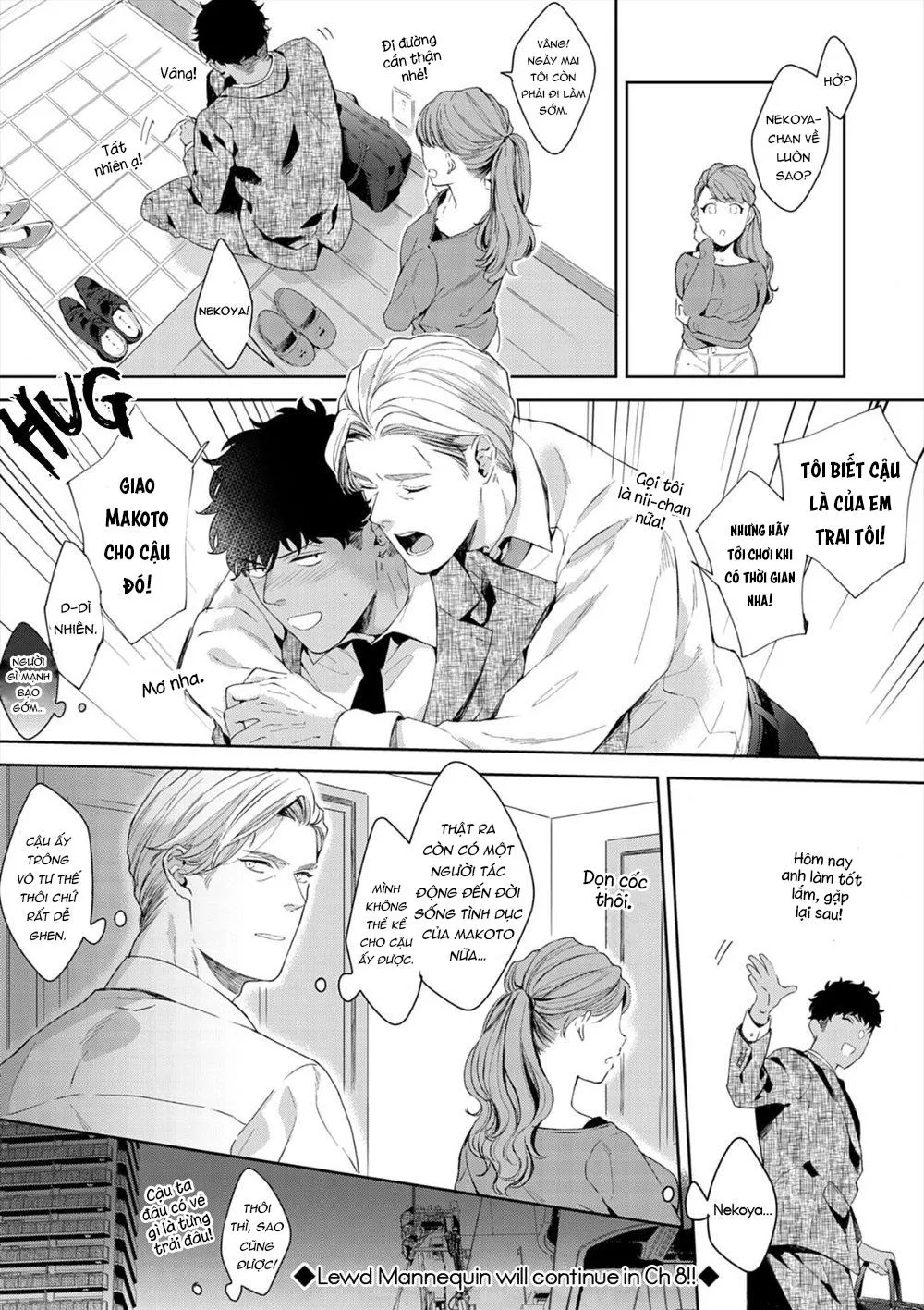 Ma nơ canh dâm dục Chapter 7 Trang 33