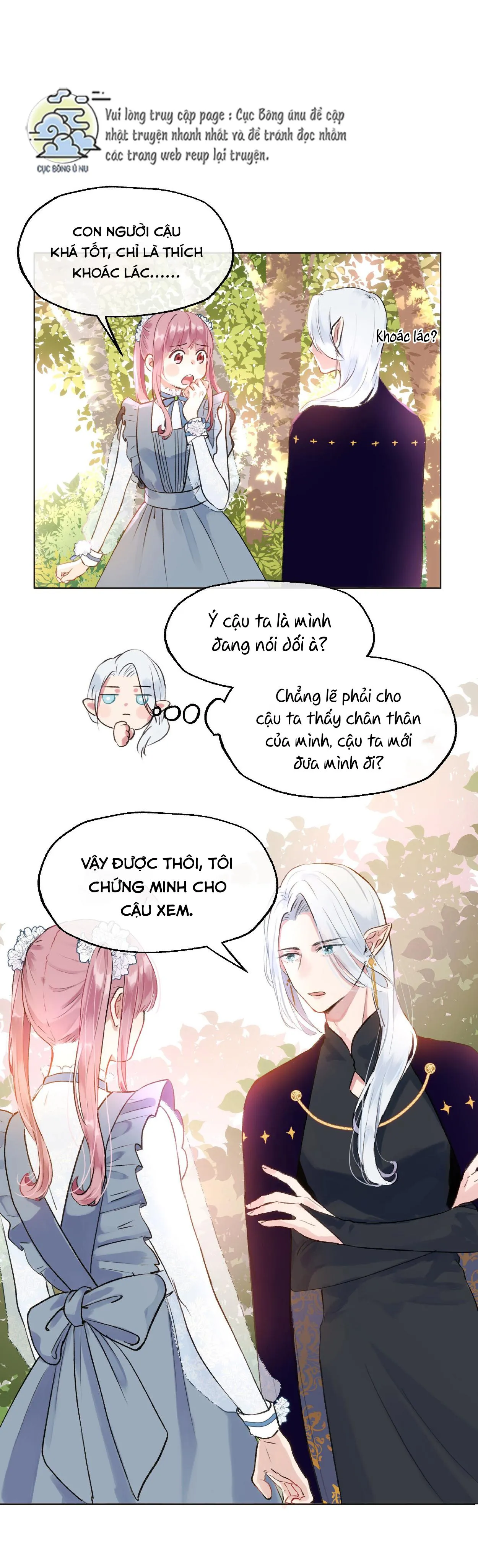 Ma vương muốn làm bạn với tôi Chapter 3 Trang 17