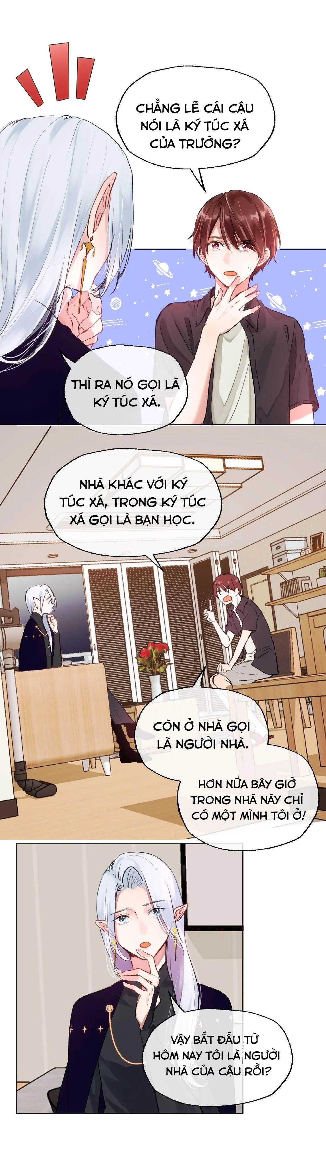 Ma vương muốn làm bạn với tôi Chapter 4 Trang 9