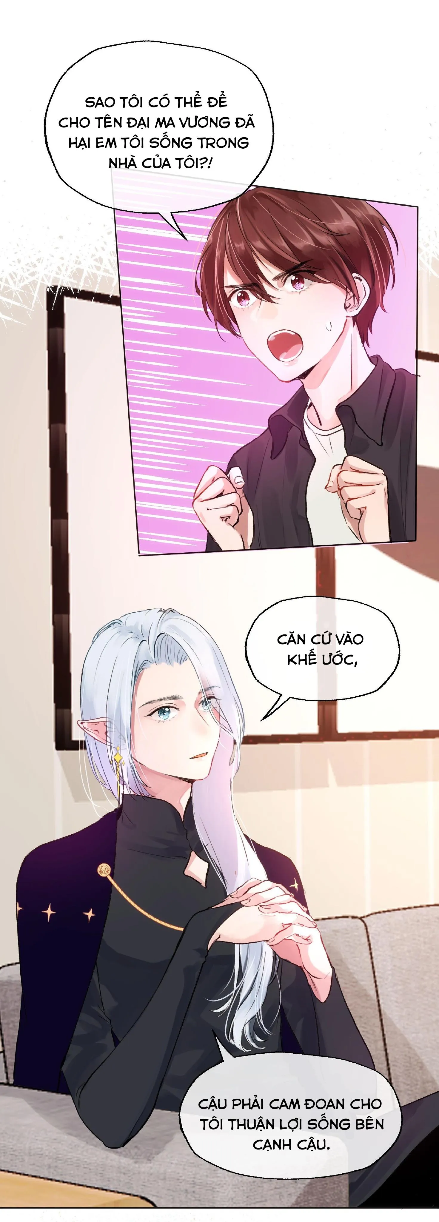 Ma vương muốn làm bạn với tôi Chapter 4 Trang 12