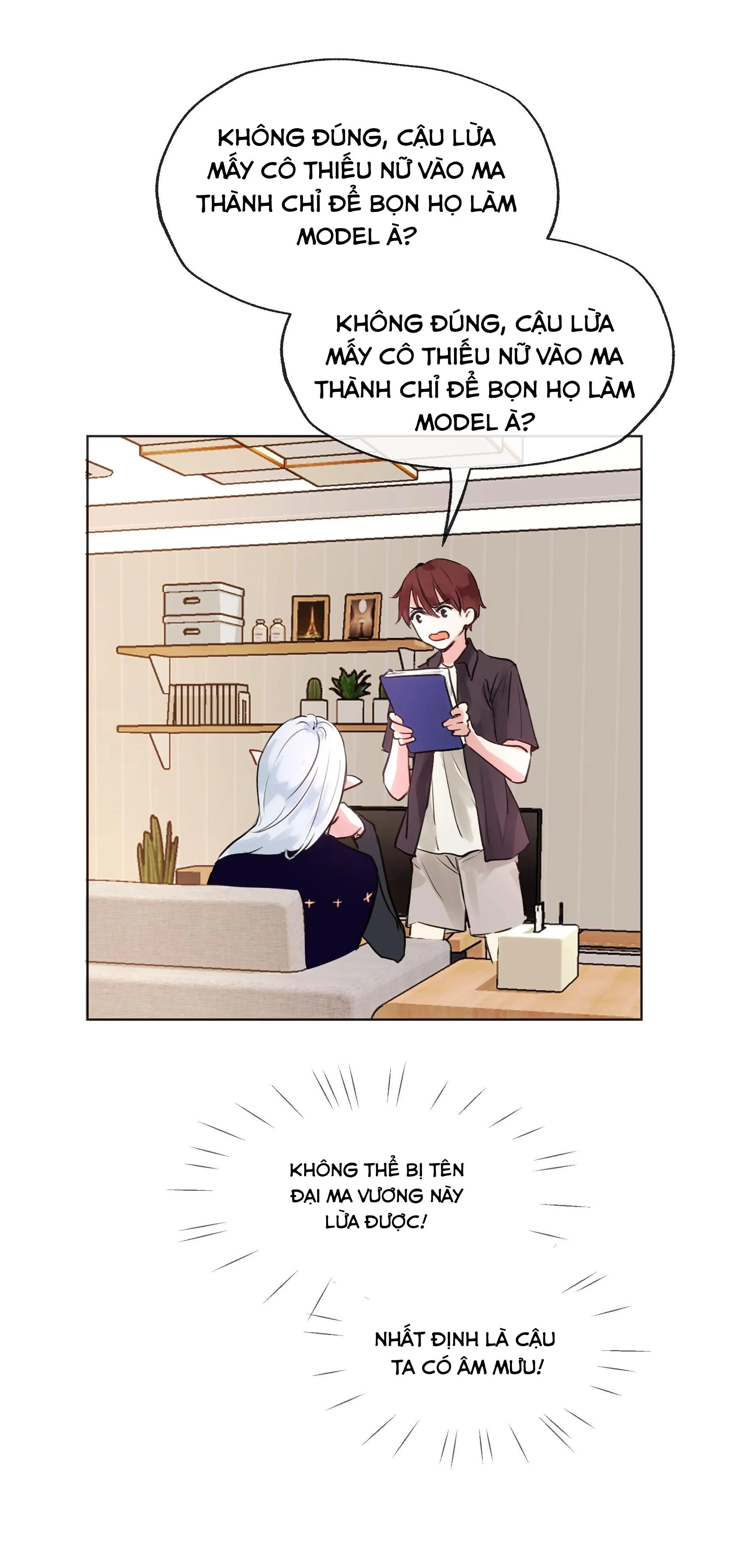 Ma vương muốn làm bạn với tôi Chapter 4 Trang 21