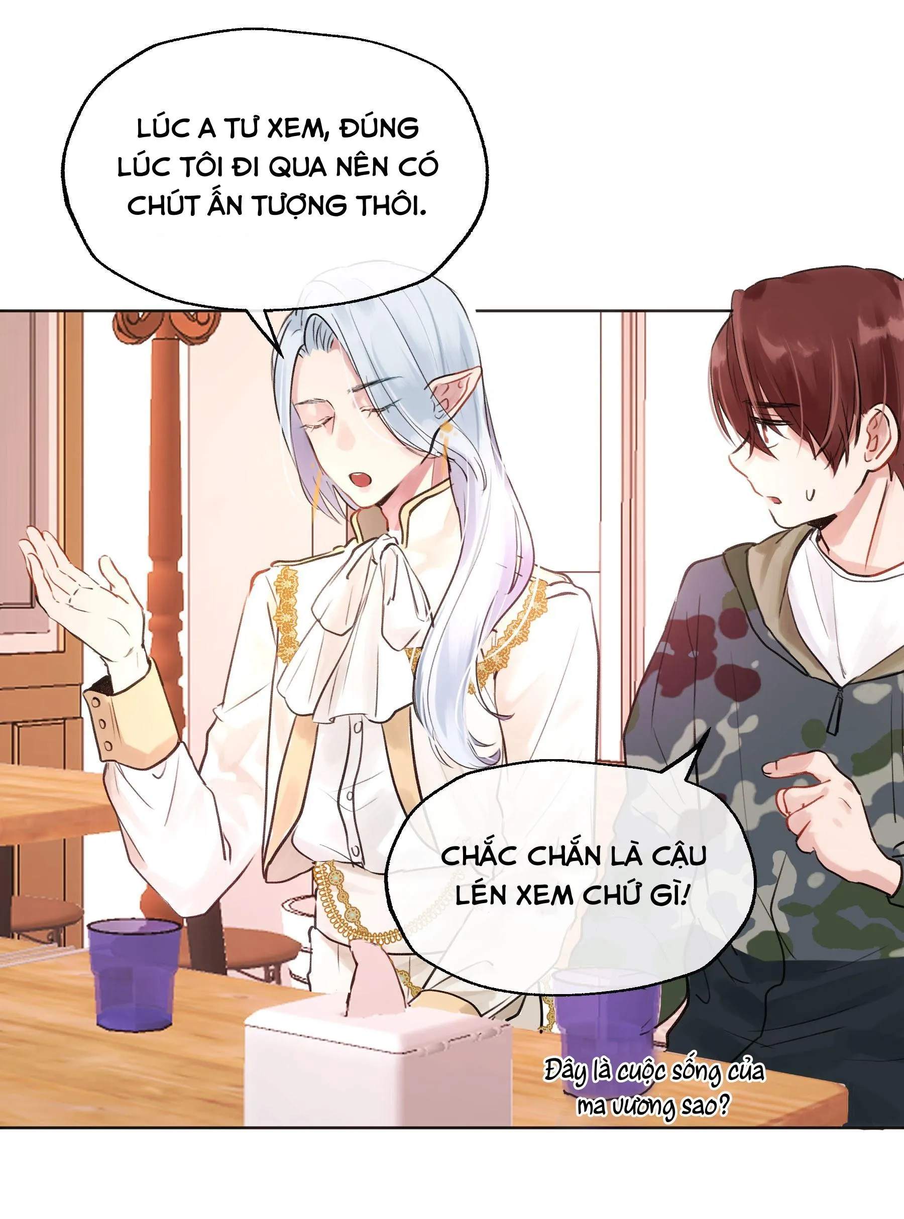 Ma vương muốn làm bạn với tôi Chapter 5 Trang 9