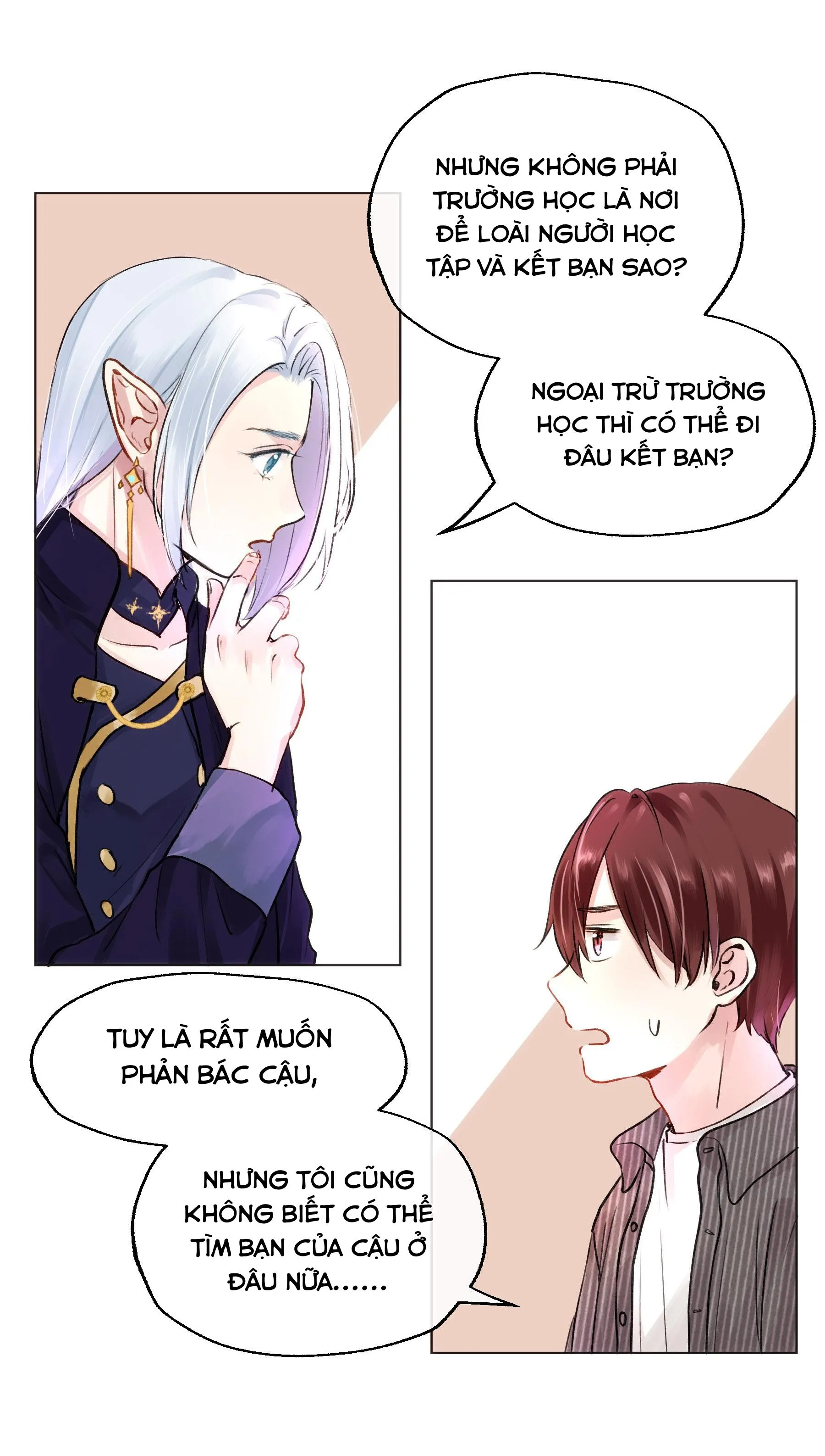 Ma vương muốn làm bạn với tôi Chapter 8 Trang 15