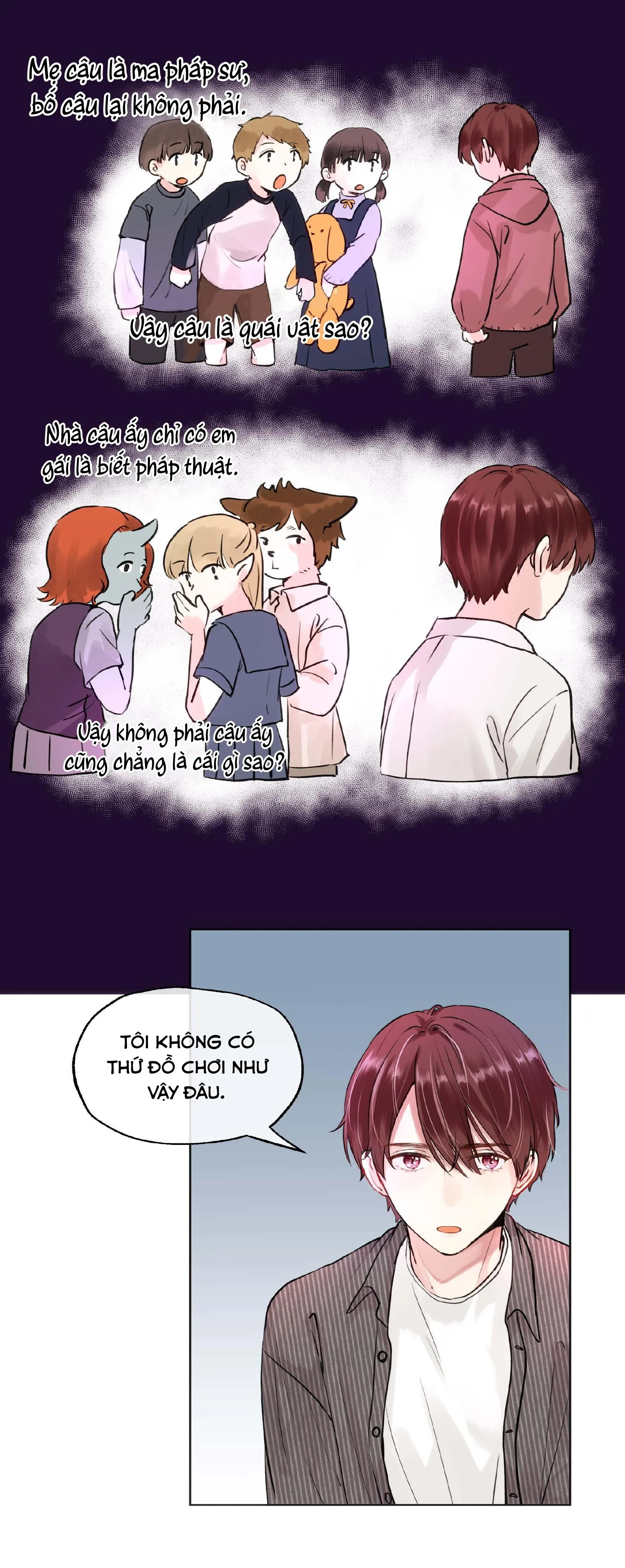 Ma vương muốn làm bạn với tôi Chapter 8 Trang 17