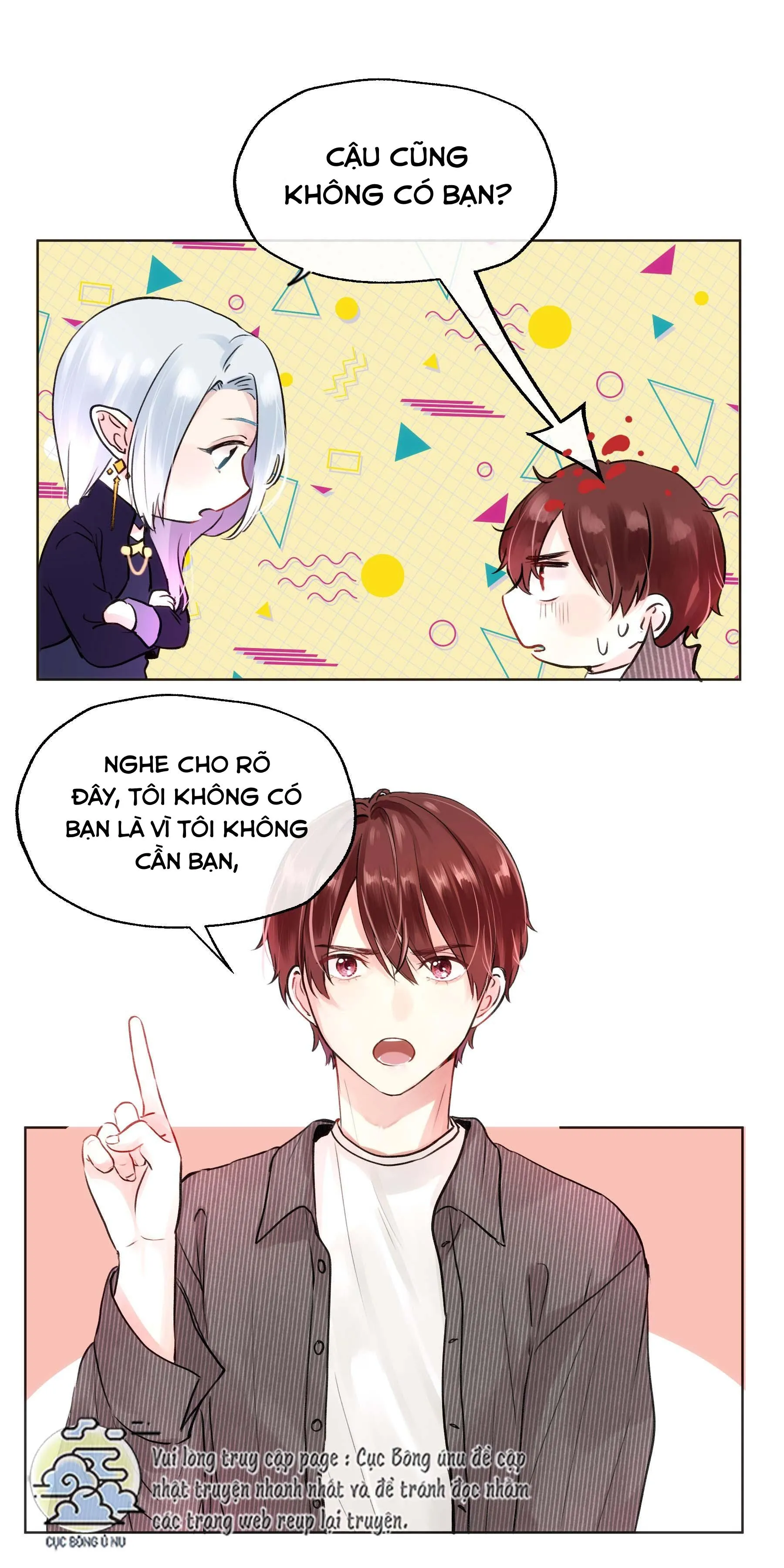 Ma vương muốn làm bạn với tôi Chapter 8 Trang 18