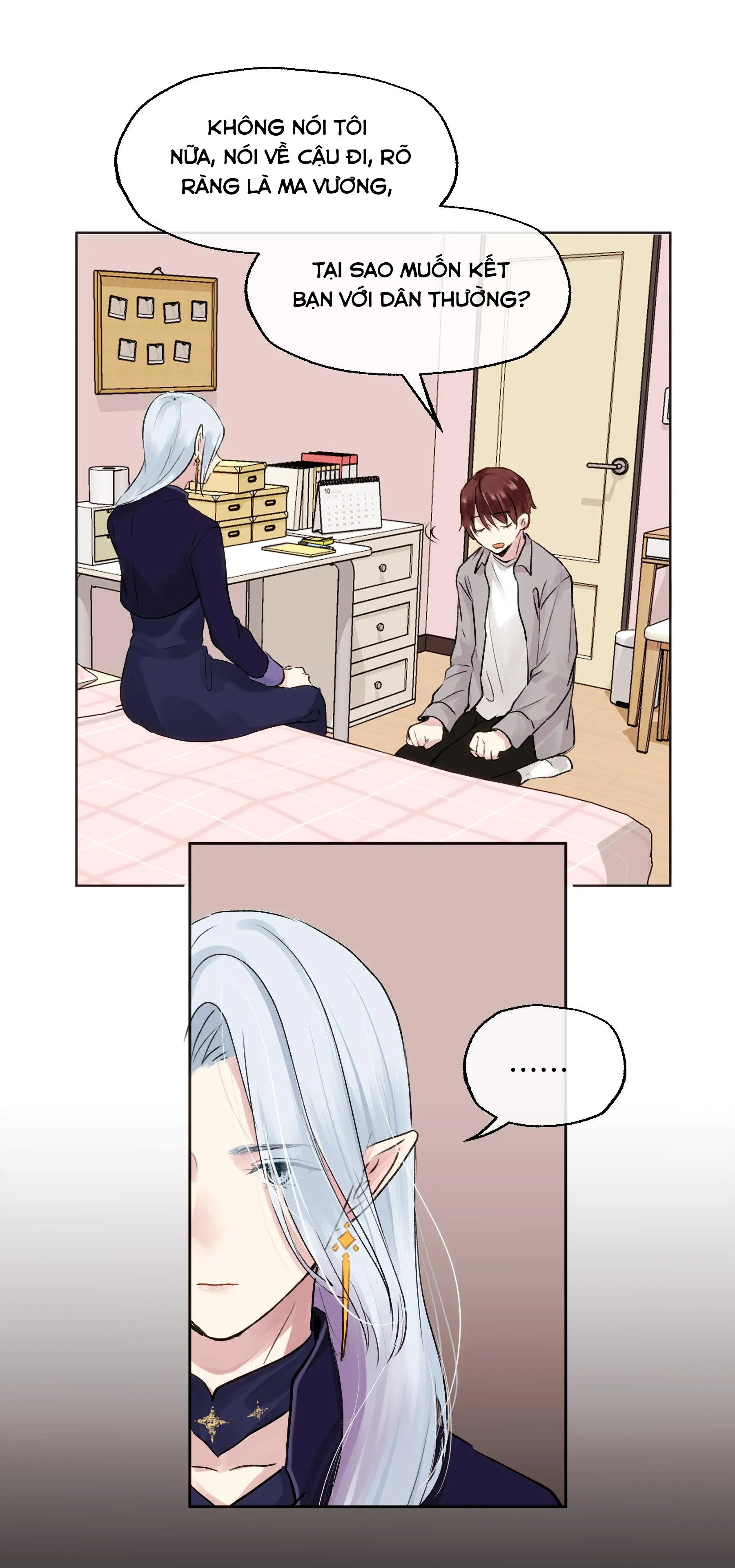 Ma vương muốn làm bạn với tôi Chapter 8 Trang 21