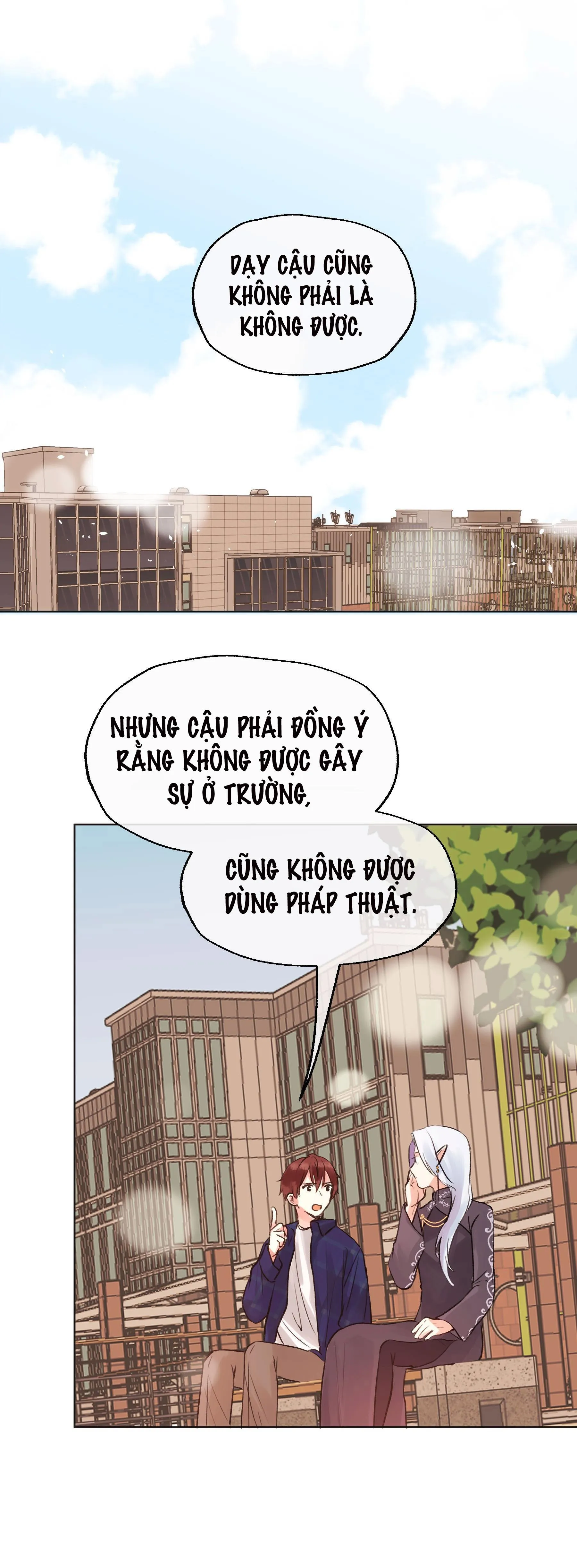 Ma vương muốn làm bạn với tôi Chapter 13 Trang 16