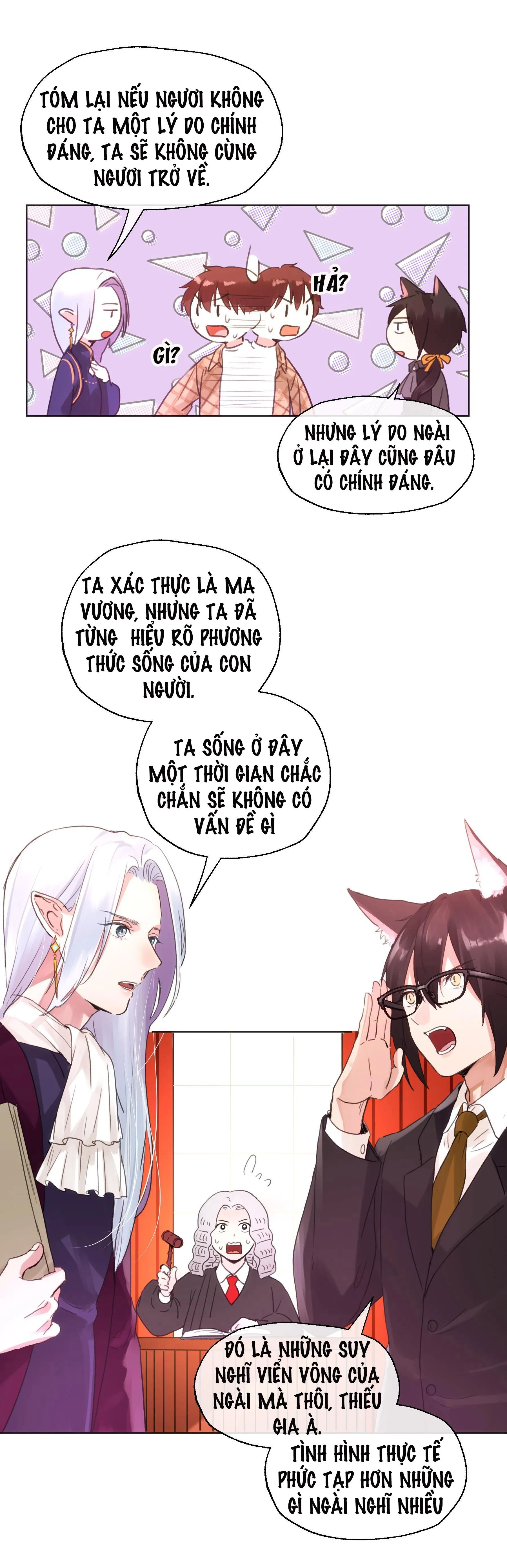 Ma vương muốn làm bạn với tôi Chapter 19 Trang 7